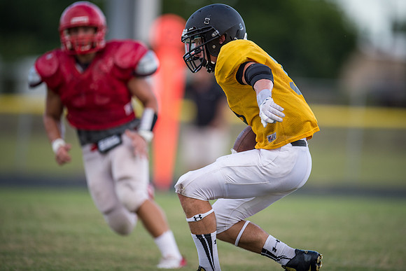 Football 2013 - Danbury vs. Palacios scrimmage