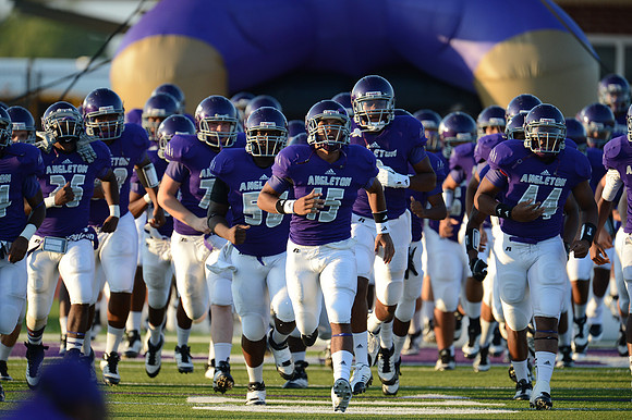 Angleton Wildcats vs. Brazoswood Buccaneers football game 09-07-12
