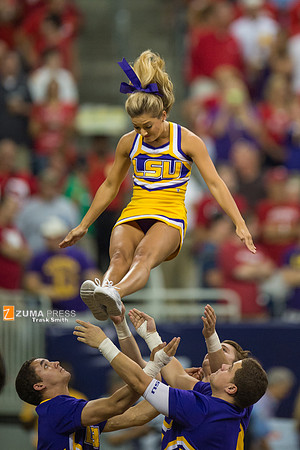NCAA football 2014 - LSU Tigers vs Wisconsin Badgers