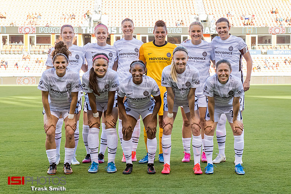 Portland Thorns FC starting XI