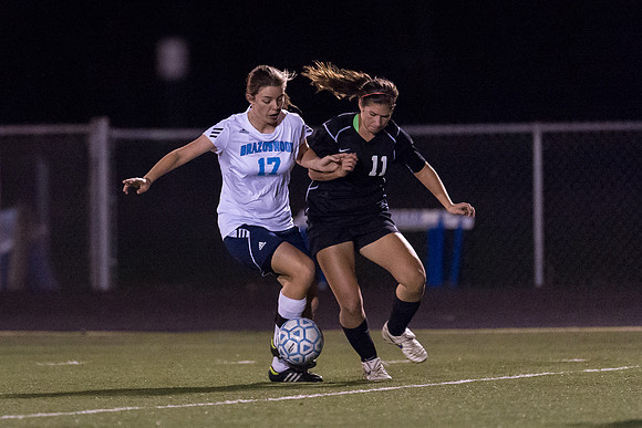 Soccer 2013 – the Brazoswood Lady Bucs defeat the Clear Brook Lady Wolverines 5-0.