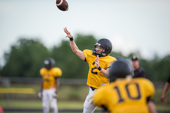 Football 2013 - Danbury vs. Palacios scrimmage