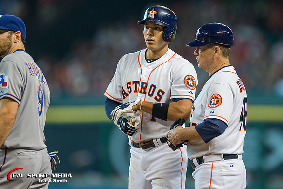MLB 2015: Rangers vs Astros JUL 19