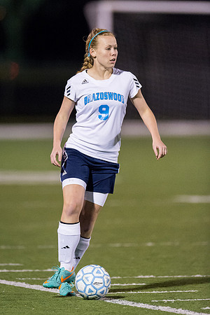 Soccer 2013 – the Brazoswood Lady Bucs defeat the Clear Brook Lady Wolverines 5-0.