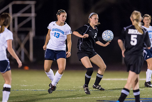 Soccer 2013 – the Brazoswood Lady Bucs defeat the Clear Brook Lady Wolverines 5-0.