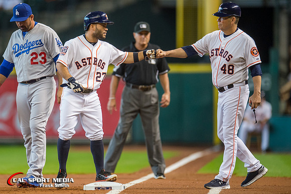 MLB 2015: Dodgers vs Astros AUG 23
