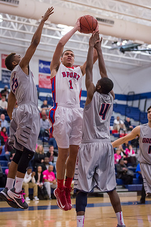 Basketball playoffs 2013 Ð the Brazosport Exporters defeat the Pearland Dawson Eagles 75-71.