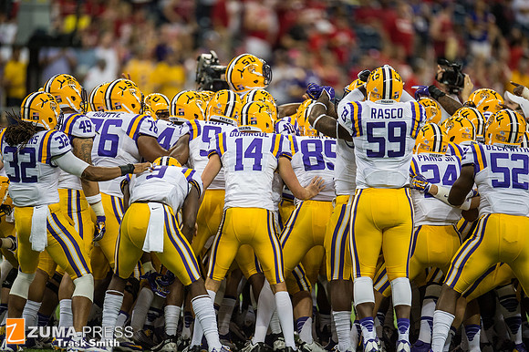 NCAA football 2014 - LSU Tigers vs Wisconsin Badgers