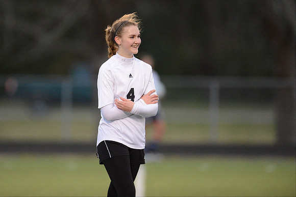 Soccer 2013 Ð Brazoswood Lady Bucs varsity team defeats the Brazoswood Alumni team 2-1.