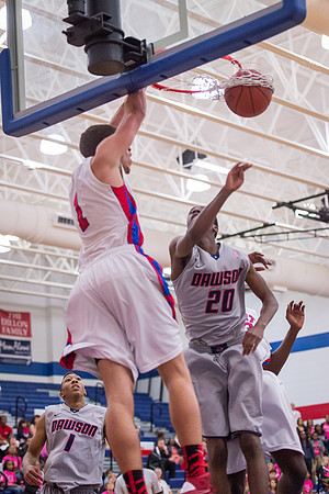 Basketball playoffs 2013 Ð the Brazosport Exporters defeat the Pearland Dawson Eagles 75-71.