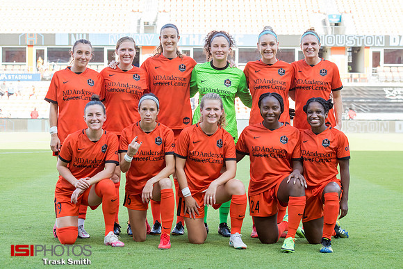 Houston Dash starting XI