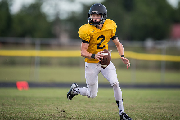 Football 2013 - Danbury vs. Palacios scrimmage