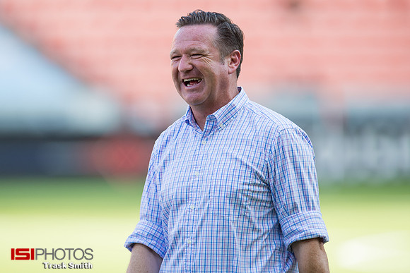 Houston Dash head coach James Clarkson