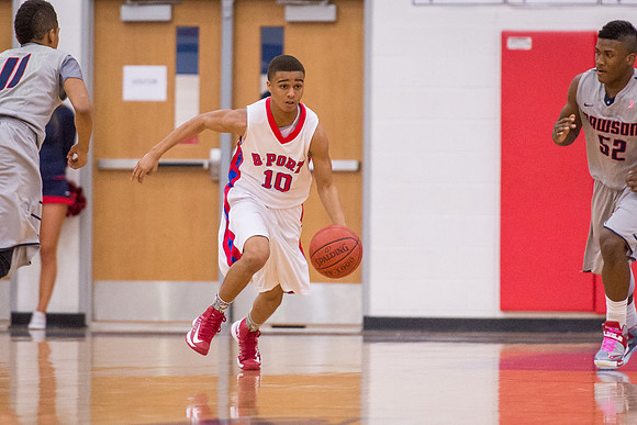 Basketball playoffs 2013 Ð the Brazosport Exporters defeat the Pearland Dawson Eagles 75-71.