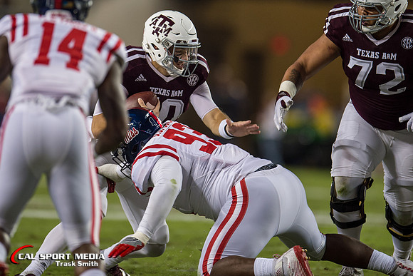 NCAA Football 2016: Ole Miss vs Texas A&M NOV 12