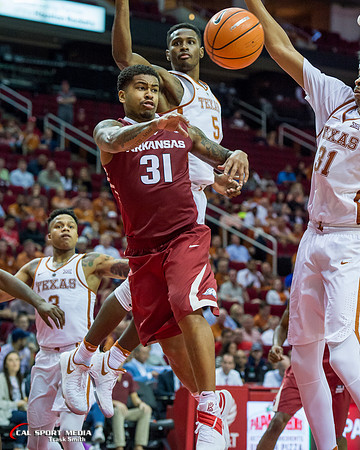 NCAA Basketball 2016: Arkansas vs Texas DEC 17