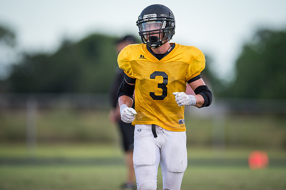 Football 2013 - Danbury vs. Palacios scrimmage