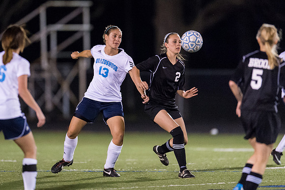 Soccer 2013 – the Brazoswood Lady Bucs defeat the Clear Brook Lady Wolverines 5-0.