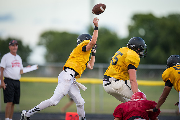 Football 2013 - Danbury vs. Palacios scrimmage