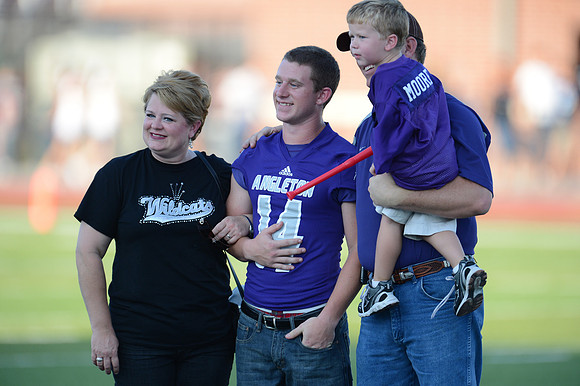 Angleton Wildcats vs. Brazoswood Buccaneers football game 09-07-12