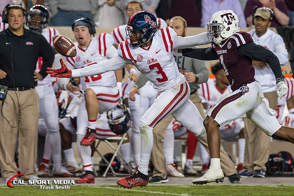 NCAA Football 2016: Ole Miss vs Texas A&M NOV 12
