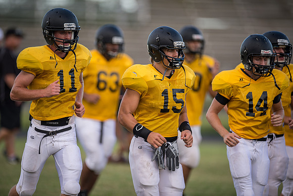 Football 2013 - Danbury vs. Palacios scrimmage