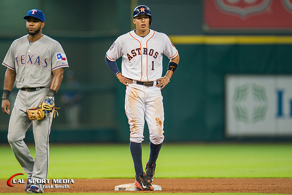 MLB 2015: Rangers vs Astros JUL 19