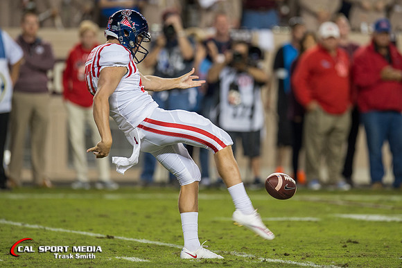 NCAA Football 2016: Ole Miss vs Texas A&M NOV 12