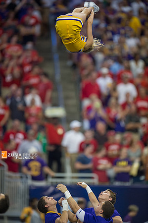 NCAA football 2014 - LSU Tigers vs Wisconsin Badgers