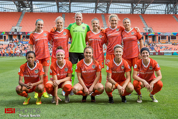 Houston Dash starting XI