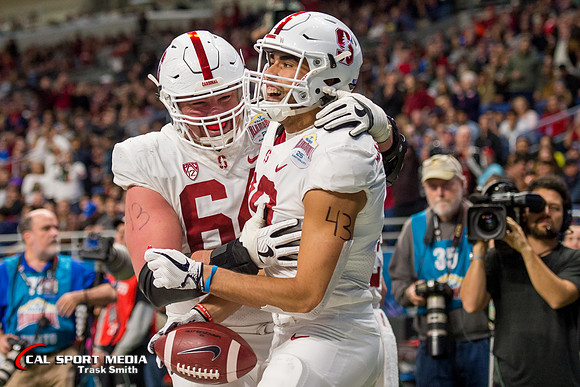 NCAA Football 2017: Valero Alamo Bowl Stanford vs TCU DEC 28