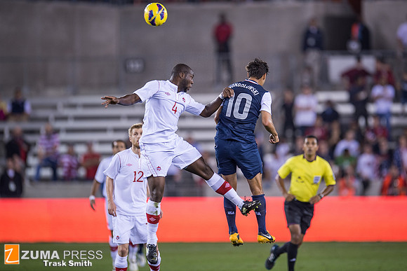 Soccer 2012 Ð USA and Canada tie 0-0