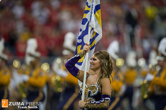NCAA football 2014 - LSU Tigers vs Wisconsin Badgers