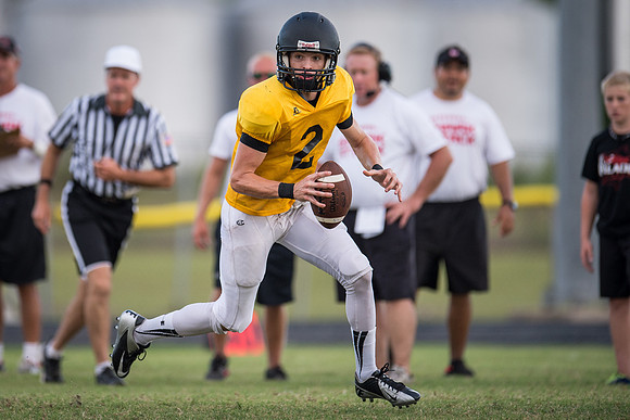 Football 2013 - Danbury vs. Palacios scrimmage