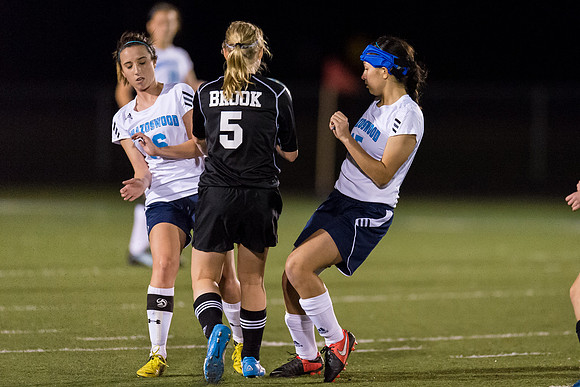 Soccer 2013 – the Brazoswood Lady Bucs defeat the Clear Brook Lady Wolverines 5-0.