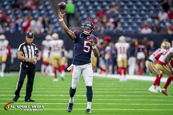 NFL 2018: 49ers vs Texans AUG 18