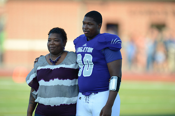 Angleton Wildcats vs. Brazoswood Buccaneers football game 09-07-12