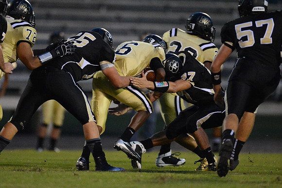 Danbury Panthers vs. Anahuac Panthers football game 09-14-12