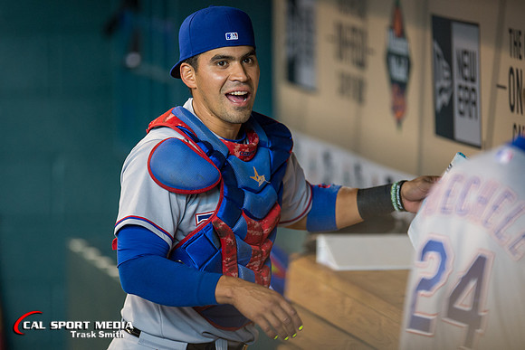 MLB 2015: Rangers vs Astros JUL 19