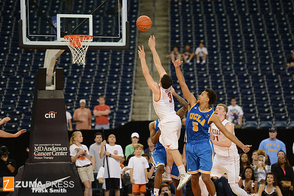 NCAA Basketball 2012 - UCLA beats Texas 65-63.