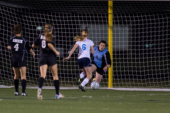 Soccer 2013 – the Brazoswood Lady Bucs defeat the Clear Brook Lady Wolverines 5-0.