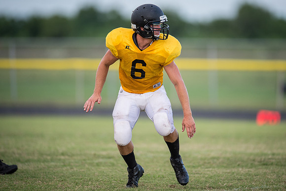 Football 2013 - Danbury vs. Palacios scrimmage