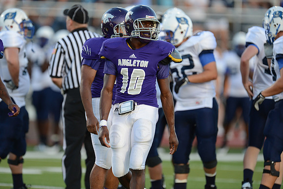 Angleton Wildcats vs. Brazoswood Buccaneers football game 09-07-12