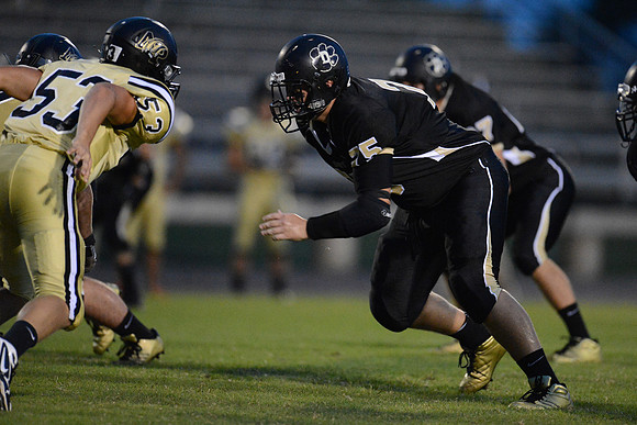 Danbury Panthers vs. Anahuac Panthers football game 09-14-12