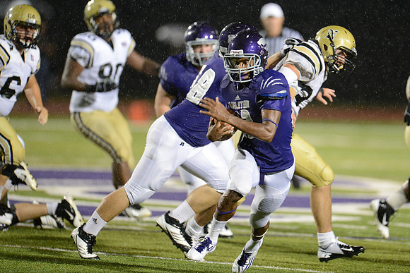 Angleton Wildcats vs. Nederland Bulldogs football game 09-14-12