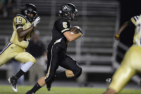 Danbury Panthers vs. Anahuac Panthers football game 09-14-12