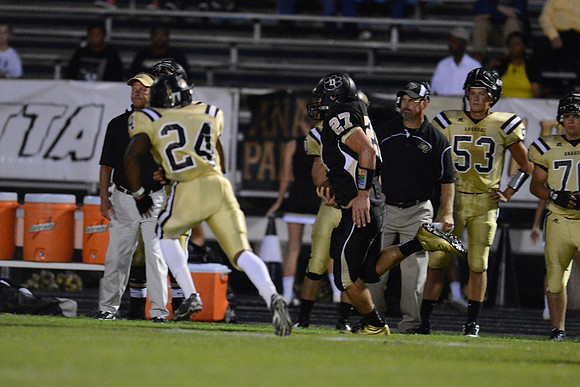 Danbury Panthers vs. Anahuac Panthers football game 09-14-12
