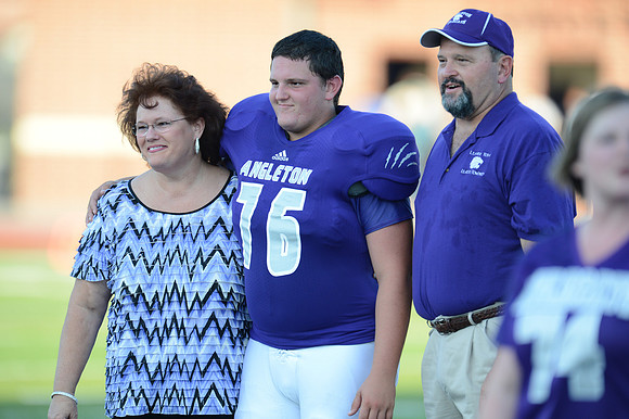Angleton Wildcats vs. Brazoswood Buccaneers football game 09-07-12