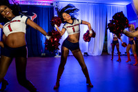 Houston Texans Cheerleaders  draft party performance (04-27-17)