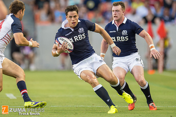 Rugby 2014 - Scotland beats the USA Eagles 24-6